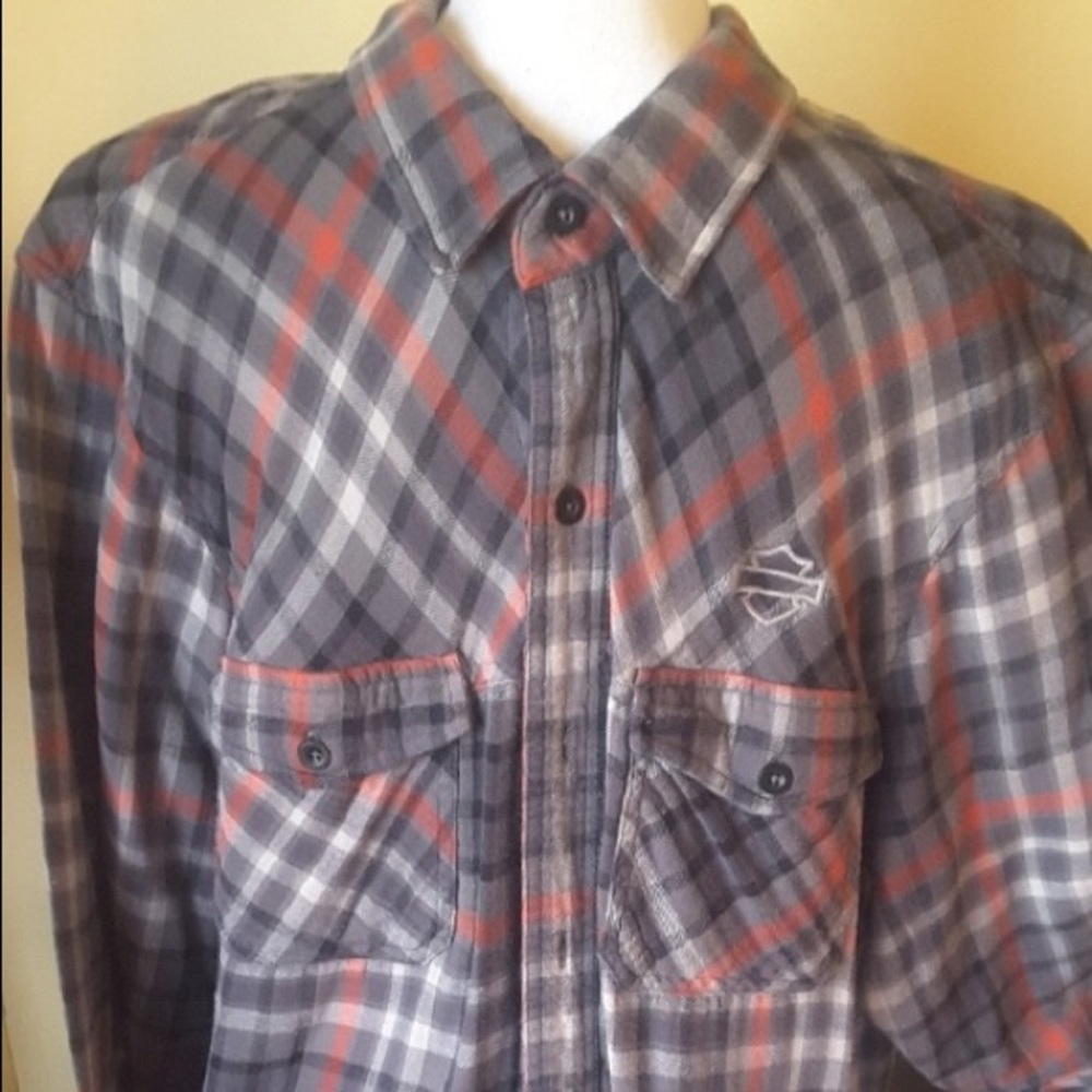 Harley Davidson XXL Heavy Duty Flannel